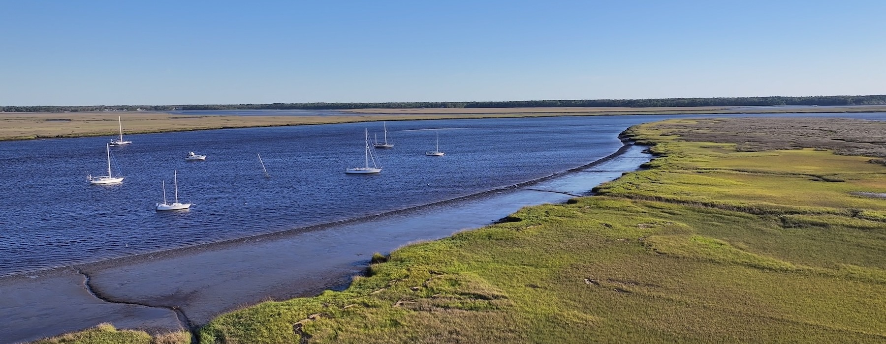 a body of water with boats in it